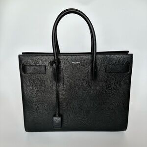 YSL Sac du Jour in grained leather